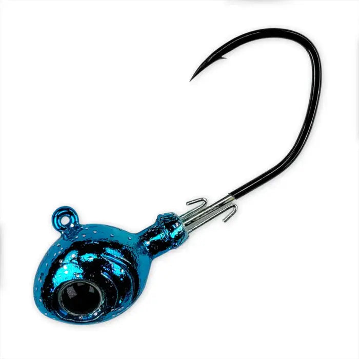 Gamakatsu MaxEye Jig Swim Head - Chrome Blue Gamakatsu
