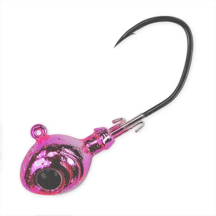 Gamakatsu MaxEye Jig Swim Head - Chrome Pink Sparkle Gamakatsu