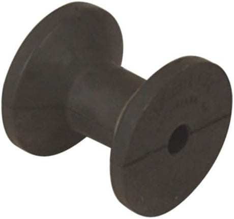Tie Down Hull Sav'R Black PVC Bow Roller 3 In. with 1/2 In. Shaft 86402