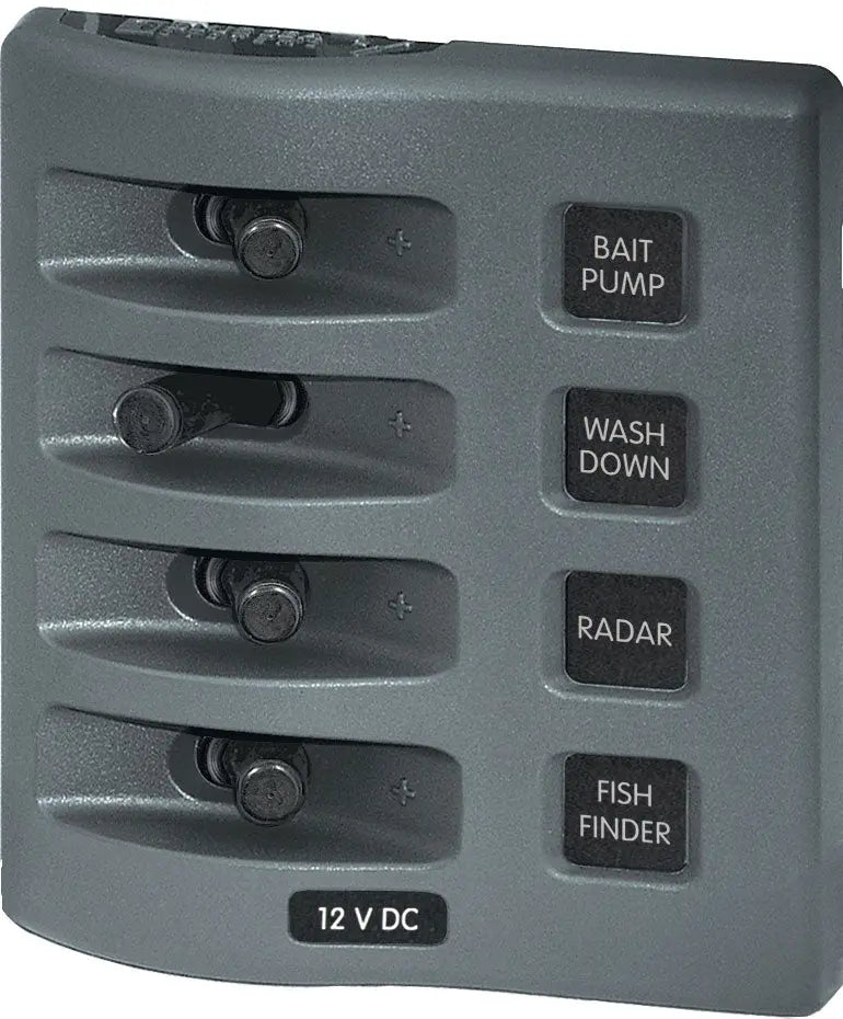 Blue Sea WeatherDeck 12V DC Waterproof Panels Blue Sea Systems