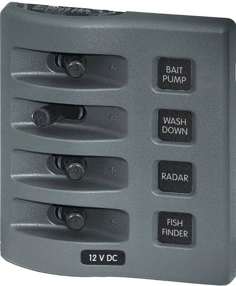 Blue Sea WeatherDeck 12V DC Waterproof Panels Blue Sea Systems