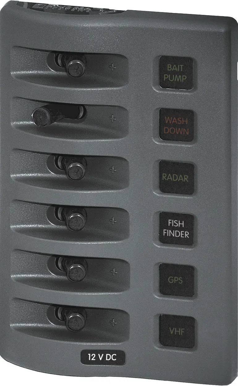 Blue Sea WeatherDeck 12V DC Waterproof Panels Blue Sea Systems