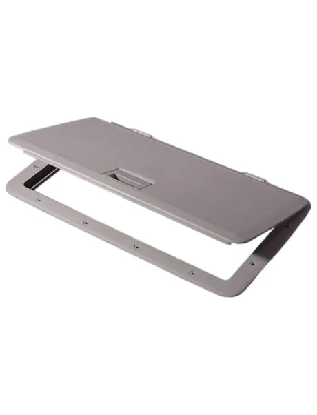 Tempress Access Hatch with Slam Latch - White 44230 - 11 x 15