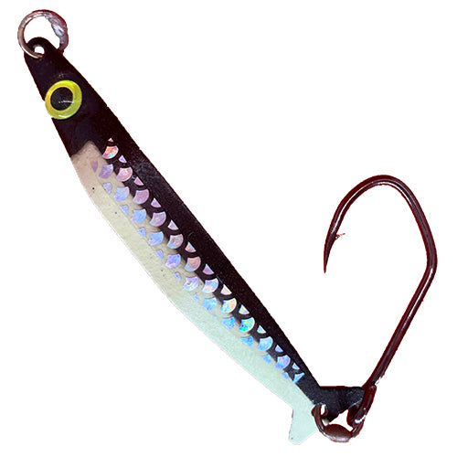 Silver Horde Coho Killer - Black Two-Face Double Glow UV 4441-000-872