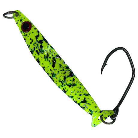 Silver Horde Coho Killer - Chartreuse Spatter Back Double Glow 4441-000-940