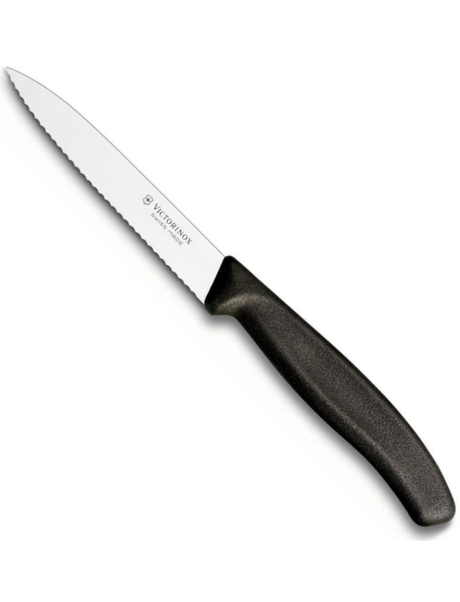 Victorinox Serrated Paring Knife - 4" - Red