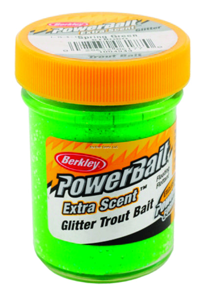 Berkley PowerBait Glitter Trout Bait Spring Green
