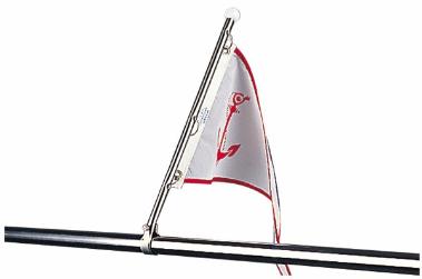 Seadog - PULPIT FLAGPOLE Formed 304 Stainless Steel/Polyethylene 328115-1