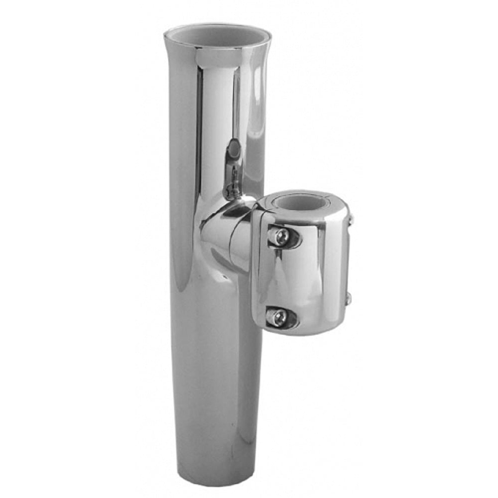 TACO Marine Clamp-On Adjustable Rod Holder F16-2630POL-1 - Polished