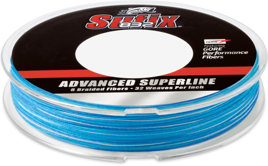 Sufix 832 Advanced Superline - 300 Yd. Spools - 80 LB
