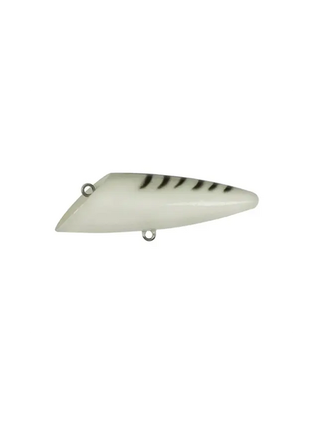 Luhr Jensen Original J-Plug - #2 Black Ladder Glow White 5004-002-5002