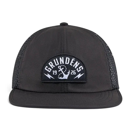 Grundéns Stowaway Packable Trucker Black Grundens