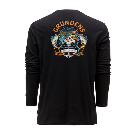 Grundens Tuna Tattoo LS T-Shirt 50385-BK-M - M