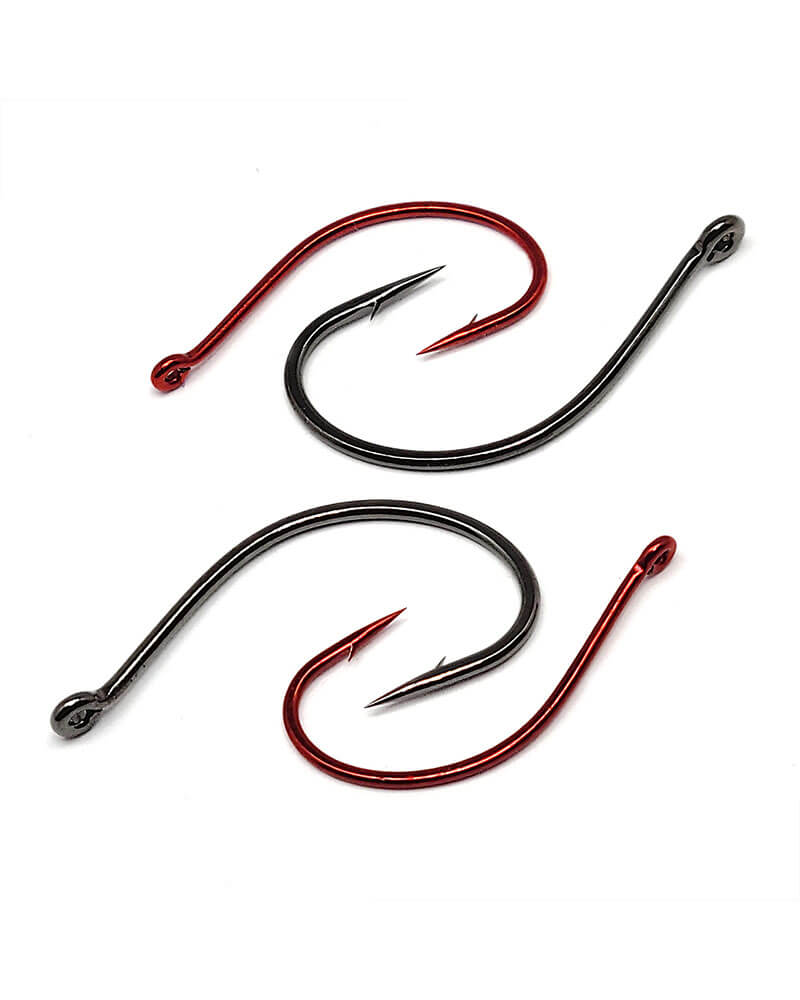 Gamakatsu Split Shot/Drop Shot Hook NS Black 50412-25 - 3/0 - 25 Pack