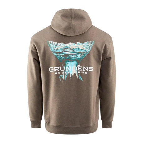 Salmon Tailscape Hoodie Grundens