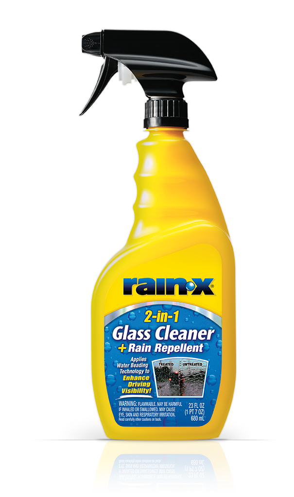 Rain-X 2-in-1 Glass Cleaner with Rain Repellent Trigger, 23 oz 5076784