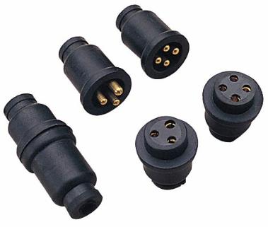 Seadog Polarized Molded Electrical Connector 426162-1 - 1-1/4" - 3
