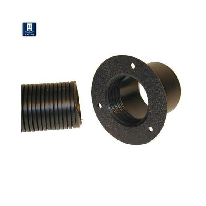 Rigging Flange Black 2" Outboard Rigging Hose Flange