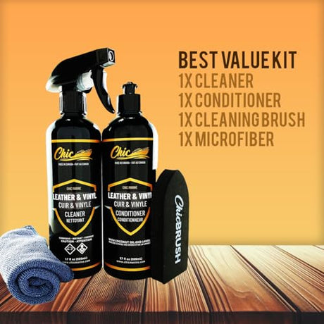 Chic Marine Leather Cleaning Kit 1000ml