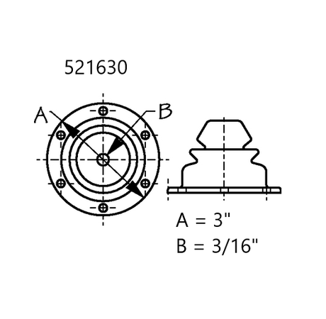 Seadog Motor Well Boot