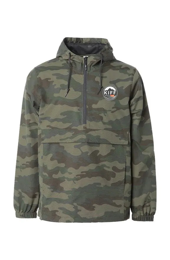 KiffLab TrailGuard Forest Camo Anorak Jacket KiffLab