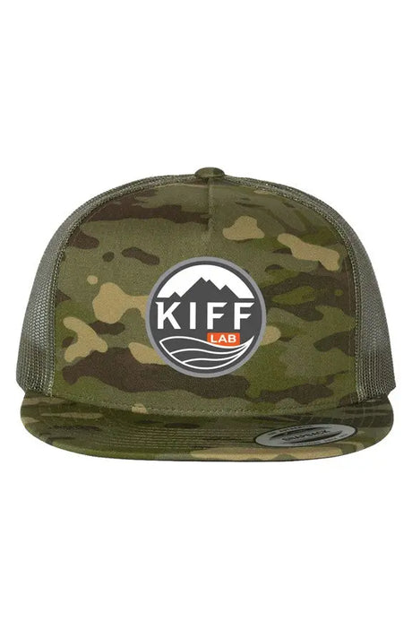 KiffLab Green Camo Trucker Cap KiffLab