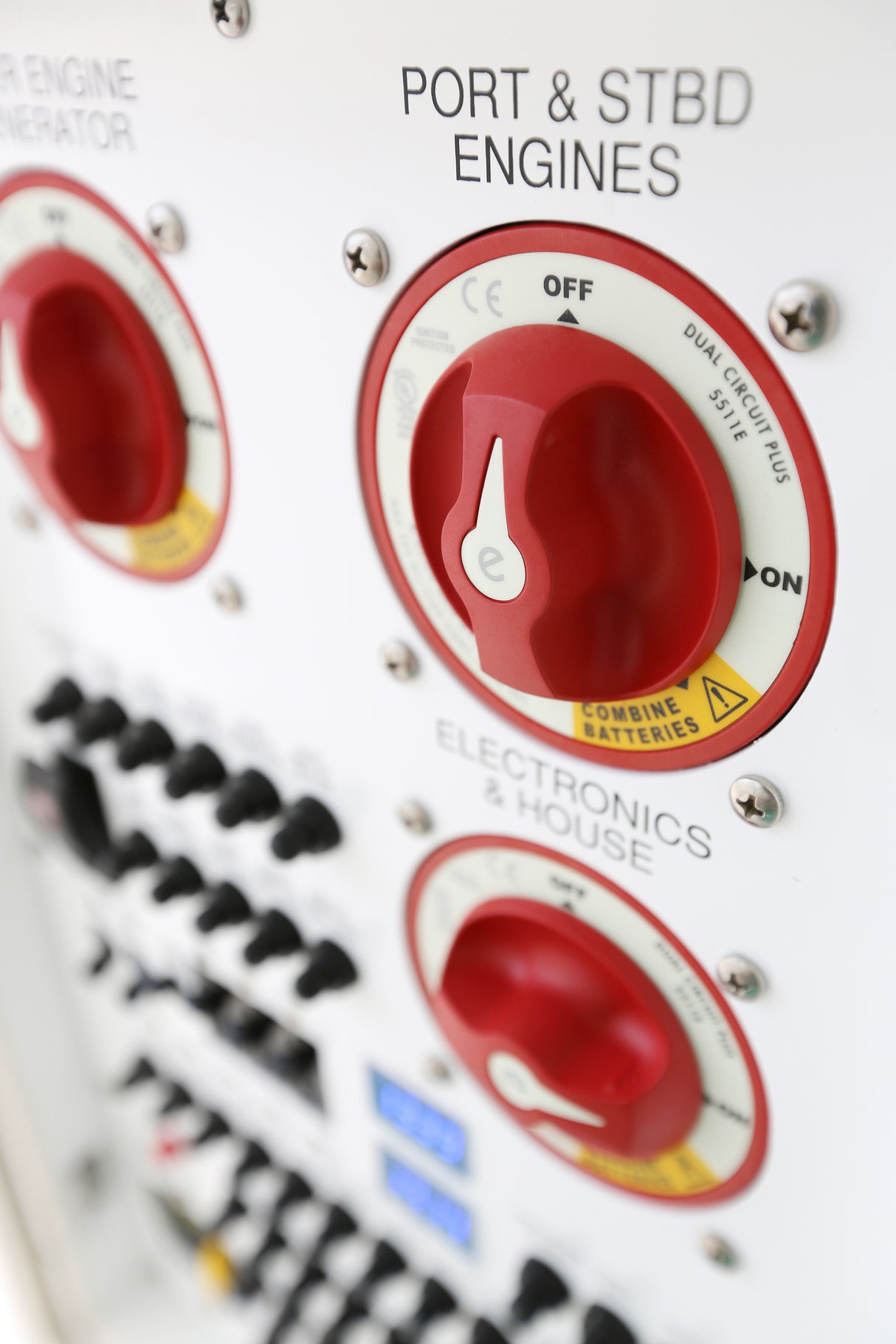 Blue Sea e-Series Dual Circuit Plus Battery Switch 5511E