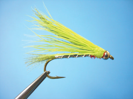 Dragonfly Bead Head Rolled Muddler Chart. #6