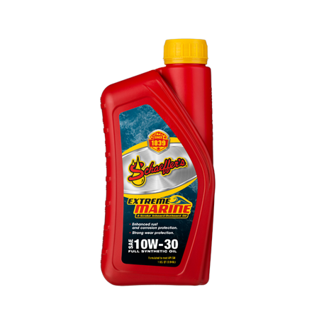 Schaeffer's 5530 Extreme Marine 4-Stroke Inboard Outboard Full Synthetic Engine Oil 10W-30