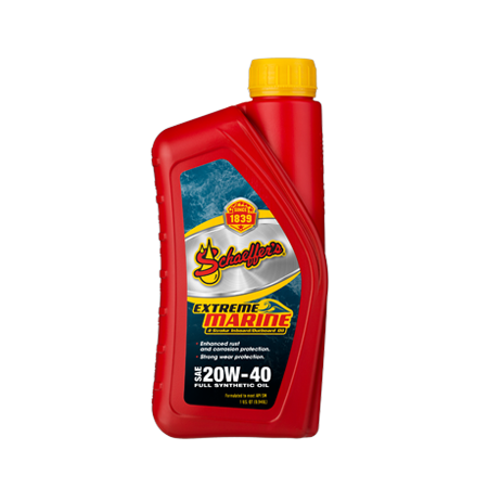 Schaeffer's 5540 Extreme Marine 4-Stroke Inboard Outboard Full Synthetic Engine Oil
