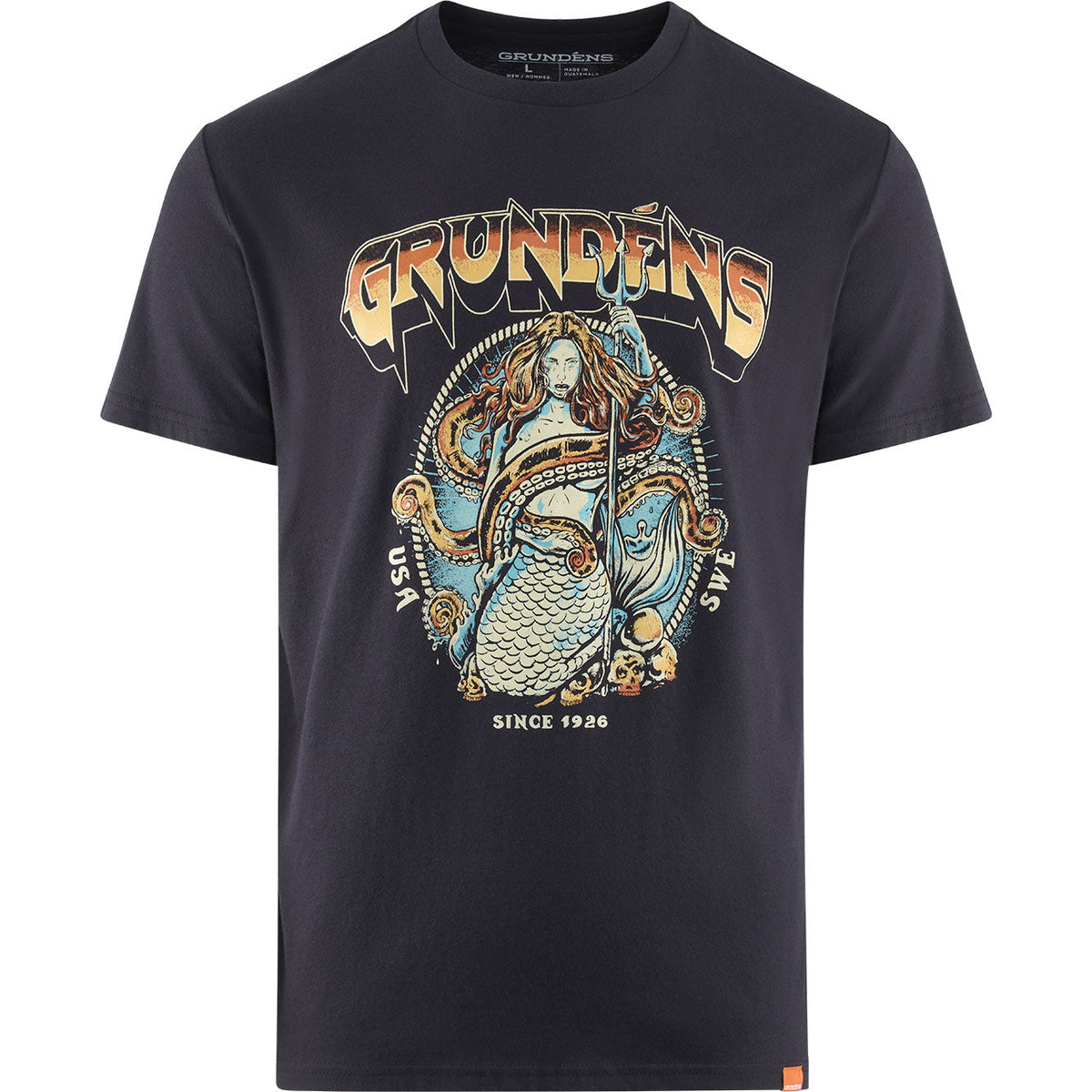 GRUNDENS SIREN SS BLACK 3XL
