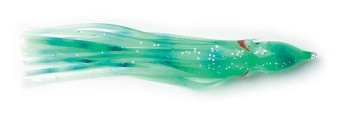 P-Line Sunrise Squid Skirt 5-Pack - Glow/Green/Blue