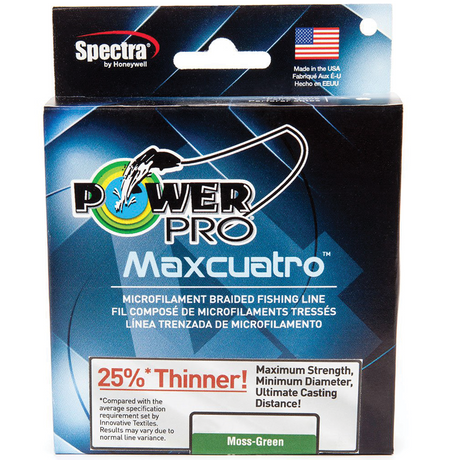 PowerPro Maxcuatro Braided Fishing Line