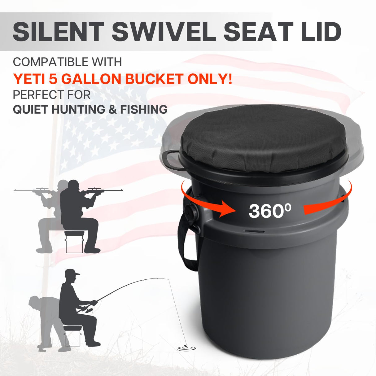 Yeti Loadout Bucket Swivel Seat 70000002661