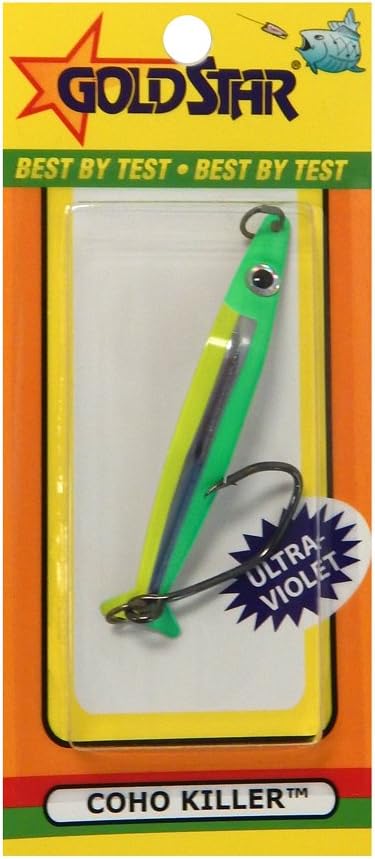 Silver Horde Coho Killer - Chartreuse/Silver/Green