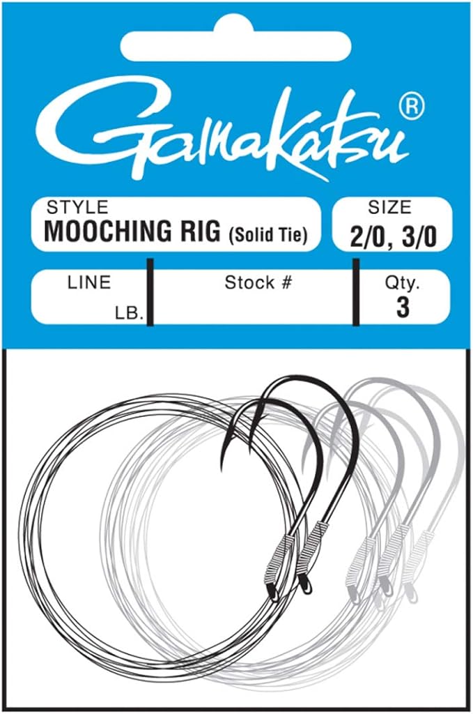 Gamakatsu Slip Tie Mooching Rig - Barbless