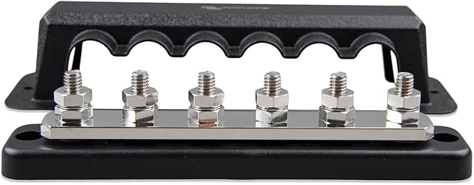 Victron Busbar 250A 6P + ABS Cover VBB125060020