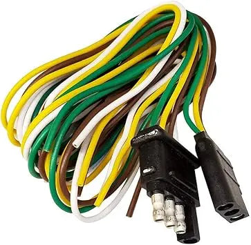 Sea-Dog Marine 4-Way Trailer Wiring Plug Kit (Male & Female) Seadog