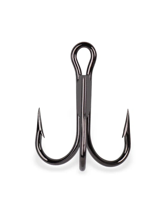 Mustad Kingfish Treble Hooks 4x Strong - Black Nickel - 2 - 25PK