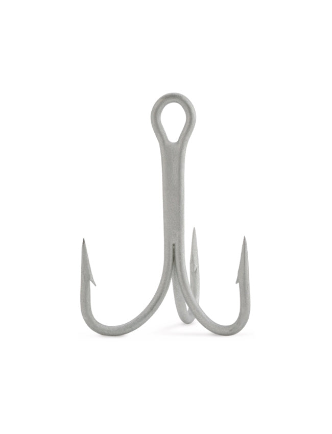 VMC O'Shaughnessy Treble 2X Strong Hooks - Long Shank - Perma Steel - 25 pack - #4