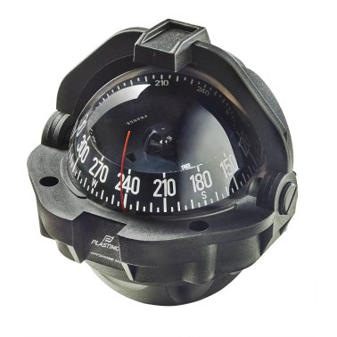 Plastimo #65001 Offshore 105 Compass, Black - Conical Card 65001