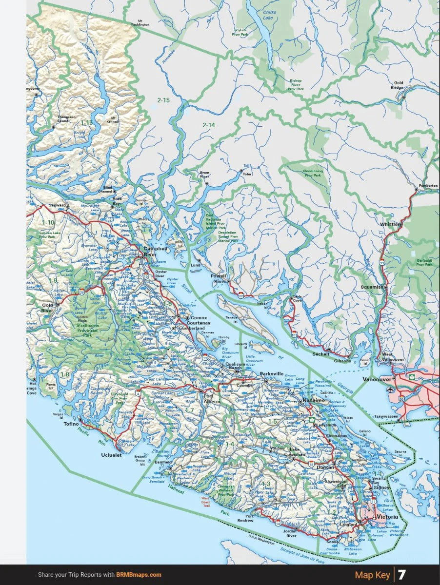 Vancouver Island Fishing Charts