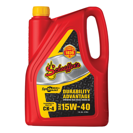Schaeffer's 700 SynShield Durability Advantage Engine Oil 15W-40 - Gallon
