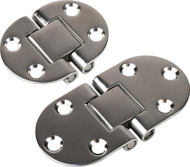 Seadog - ROUND SIDE TWO PIN HINGE Stamped 304 Stainless Steel 201555