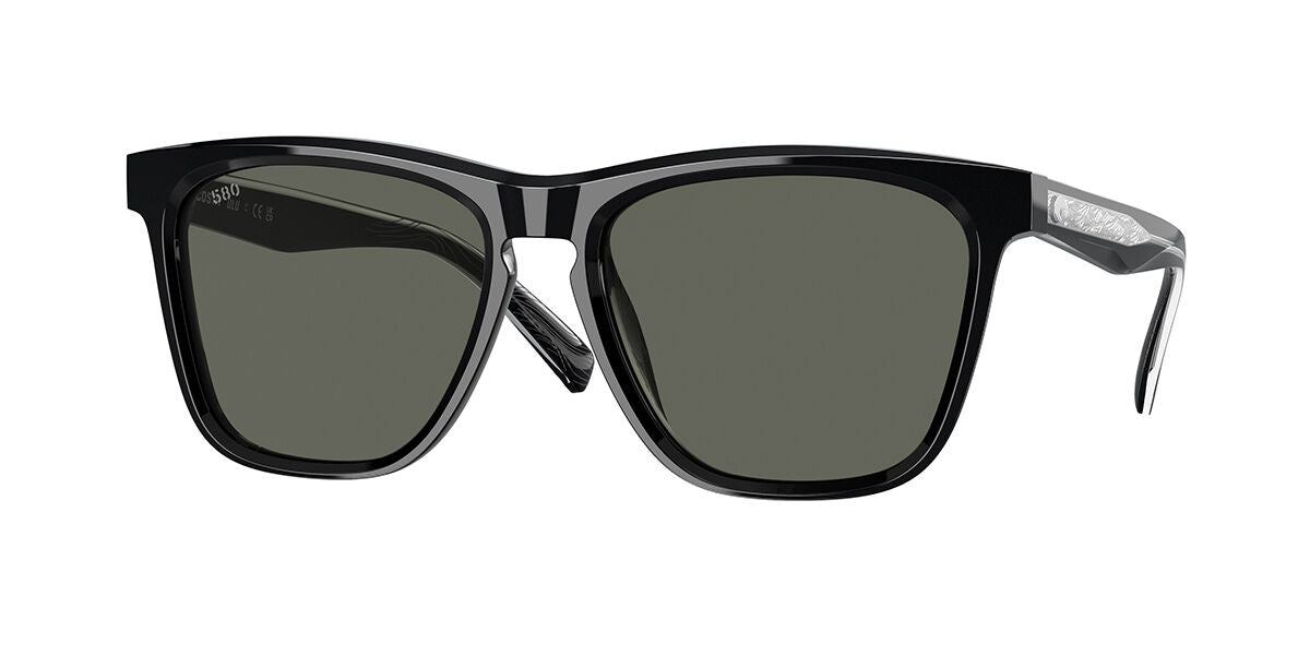 Costa Ulu Large — Black Acetate Frame, Gray Polarized Lightwave Glass (201401)