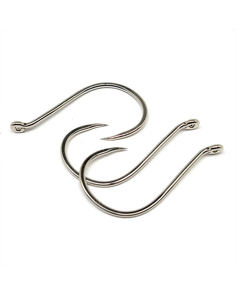 Gamakatsu Octopus Barbless Hooks 75012-25 - Nickel - 5/0 - 25pk