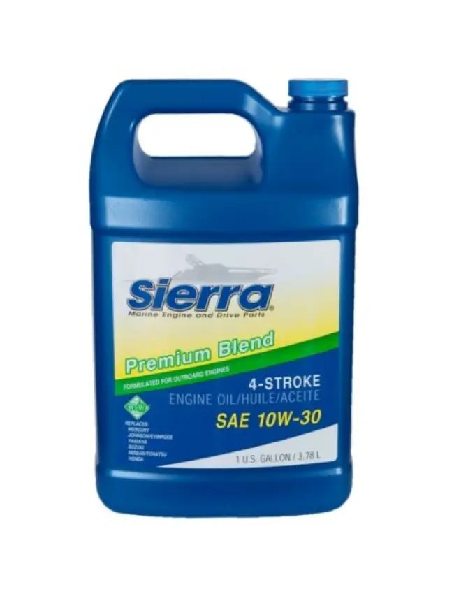 Sierra 4-Stroke 10W30 Premium Blend Marine Outboard Oil