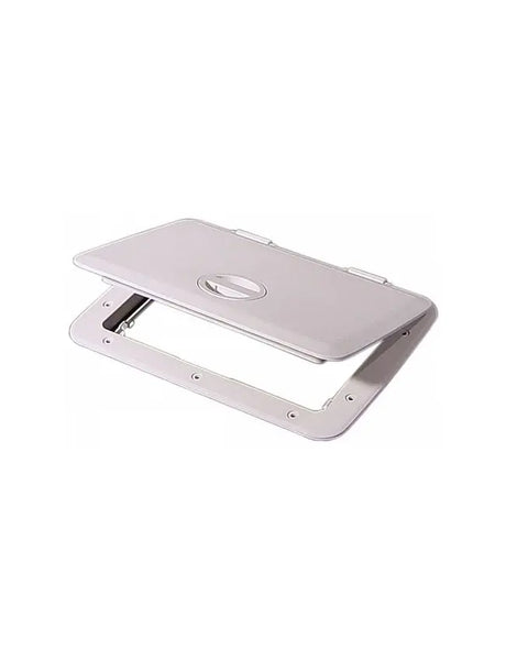 Tempress Access Hatch with Cam Latch 44330 - White - 13 x 17