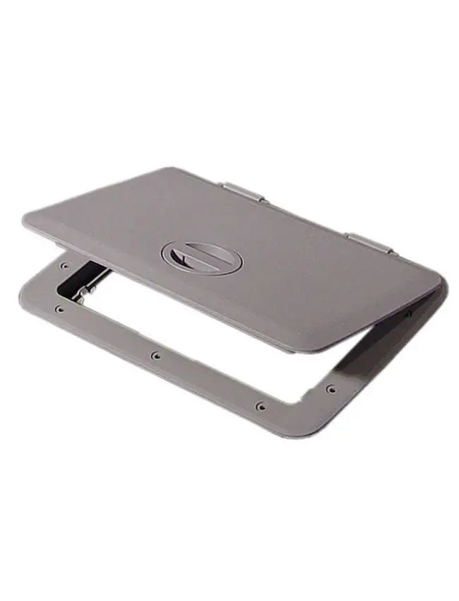 Tempress Access Hatch with Cam Latch 44330 - Dark Gray - 13 x 17