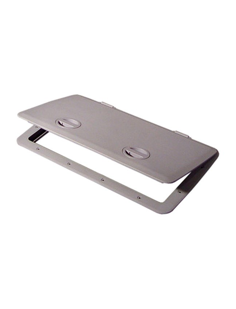 Tempress Access Hatch with Cam Latch 44330 - Dark Gray - 13 x 30